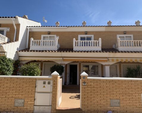 3 Bedroom Modern Townhouse 100 meters from Los Narejos Beach Ref 31625
